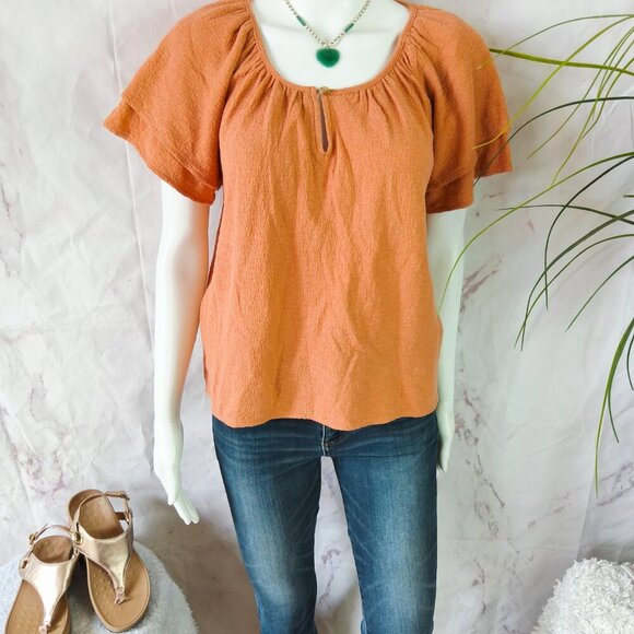 Madewell Texture & Thread top - Picture 3 of 8